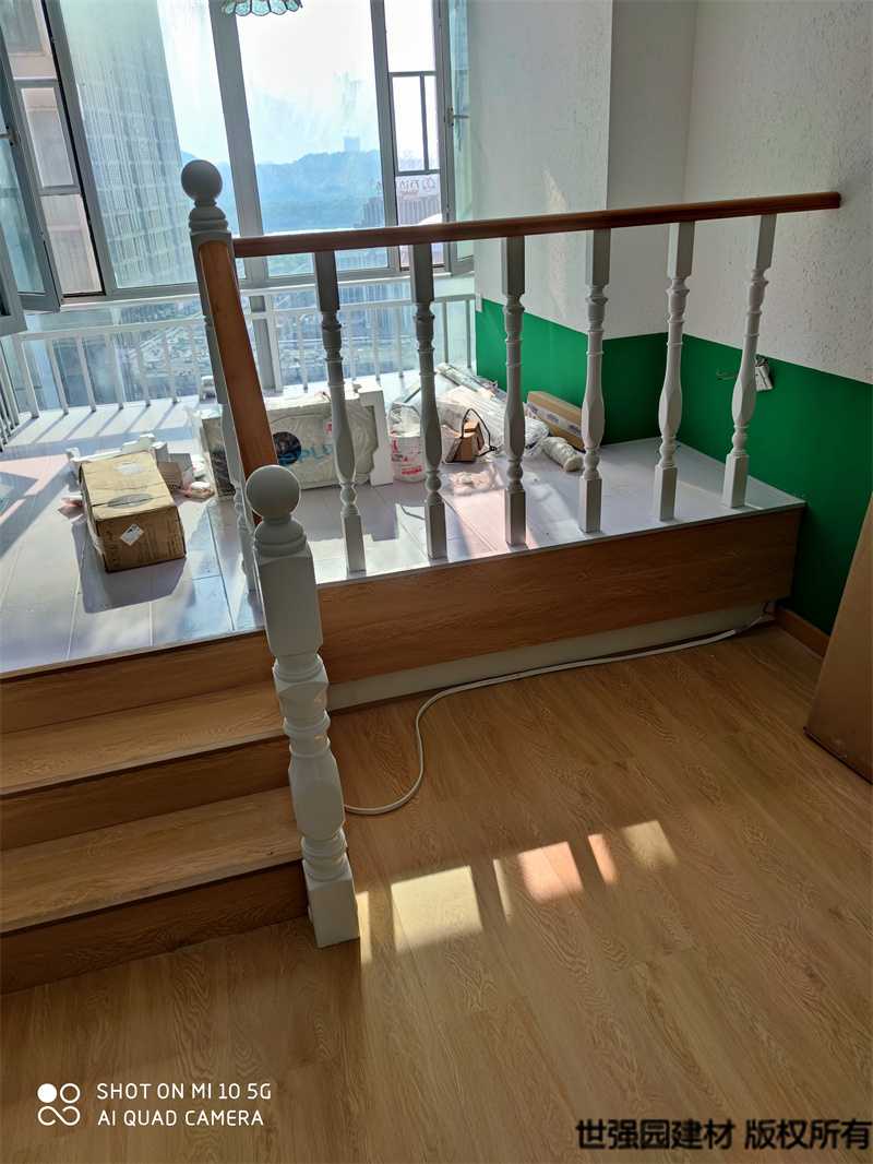 实木楼梯扶手护栏3